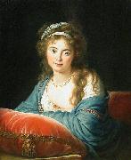 elisabeth vigee-lebrun La comtesse Skavronskaia oil